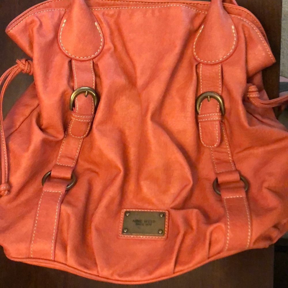 Coral Nine West purse